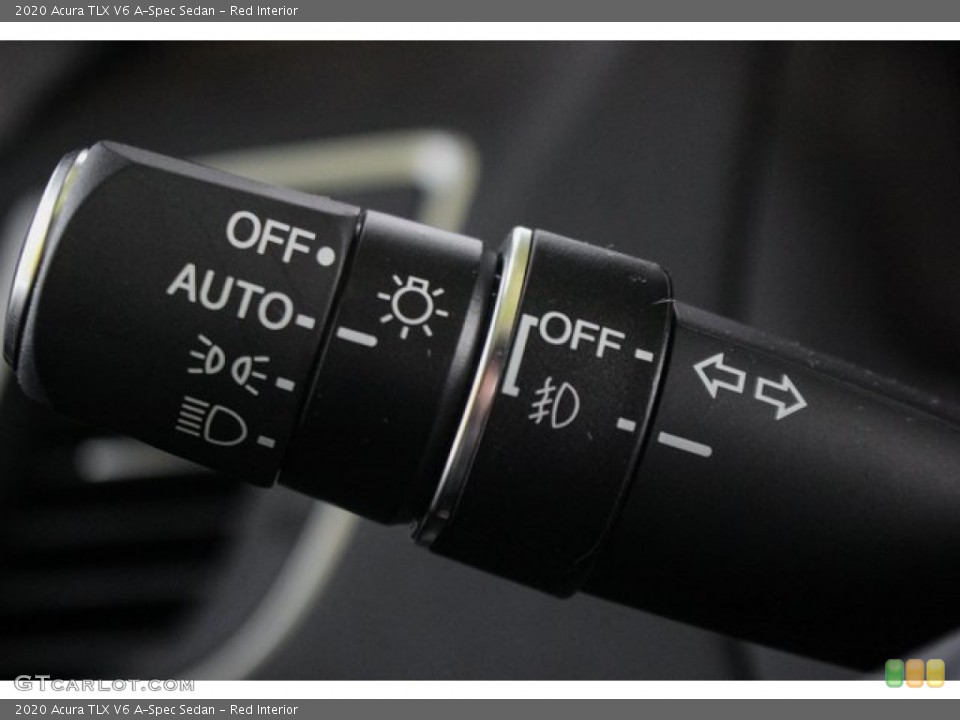 Red Interior Controls for the 2020 Acura TLX V6 A-Spec Sedan #135557087