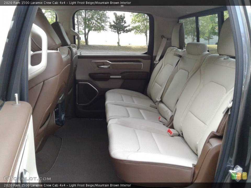 Light Frost Beige/Mountain Brown Interior Rear Seat for the 2020 Ram 1500 Laramie Crew Cab 4x4 #135557093