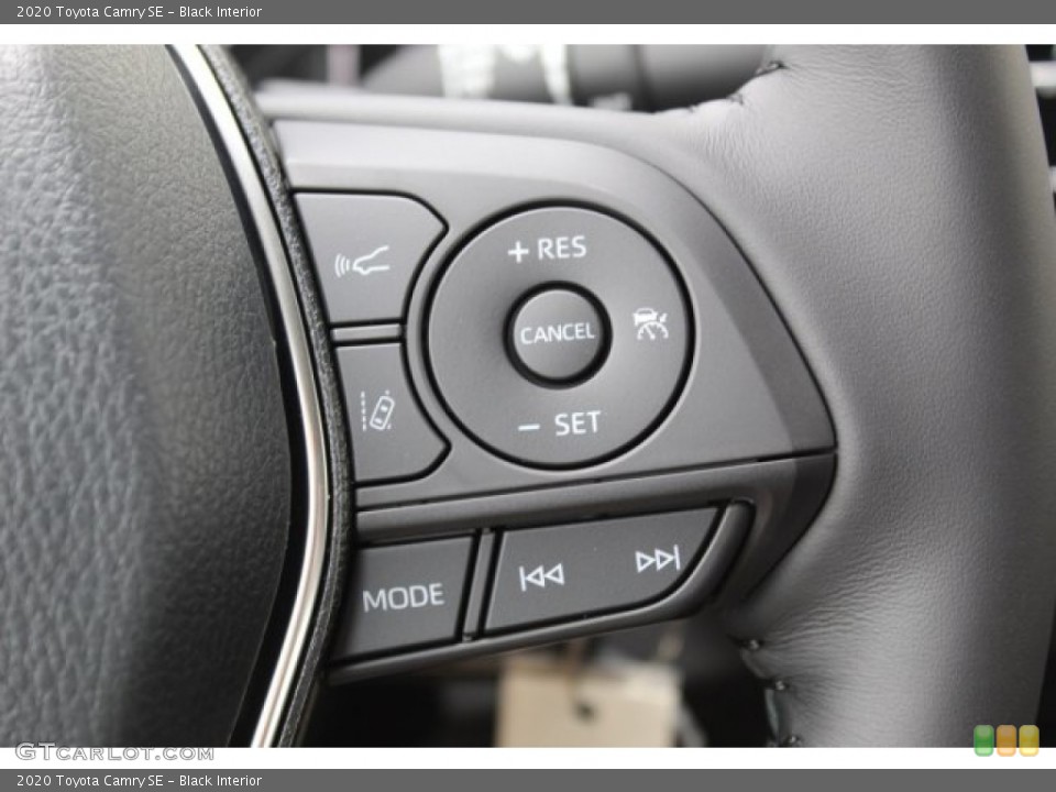 Black Interior Steering Wheel for the 2020 Toyota Camry SE #135566558