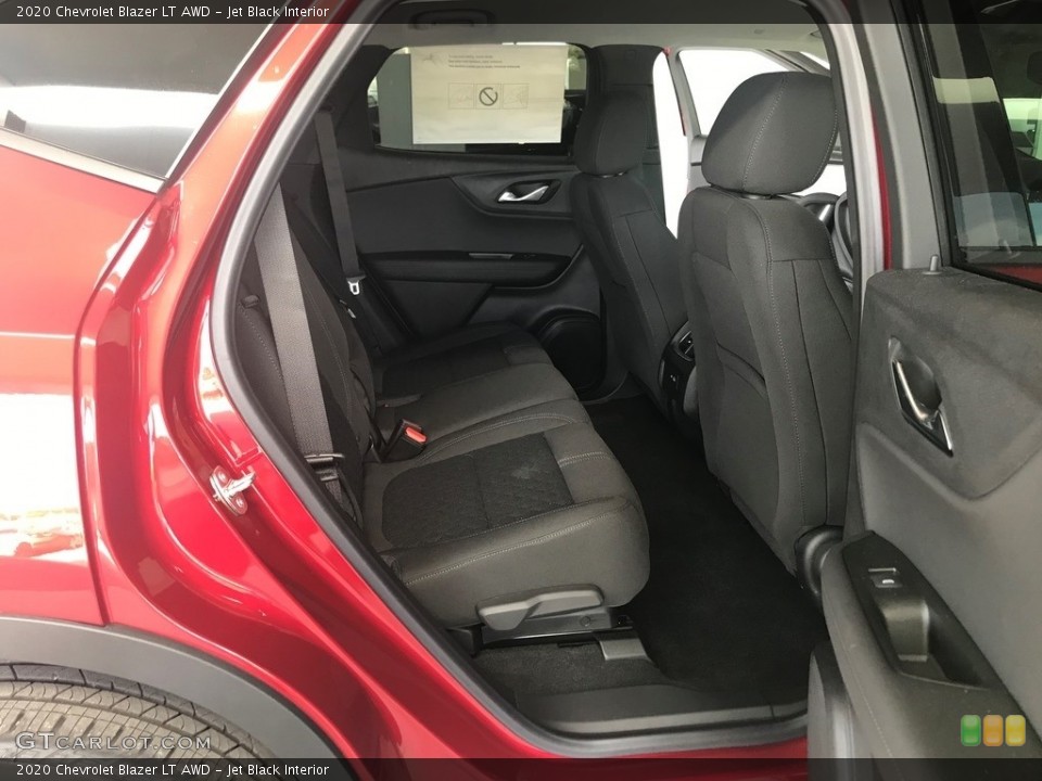 Jet Black Interior Rear Seat for the 2020 Chevrolet Blazer LT AWD #135571861