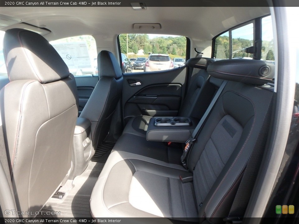 Jet Black Interior Rear Seat for the 2020 GMC Canyon All Terrain Crew Cab 4WD #135572293