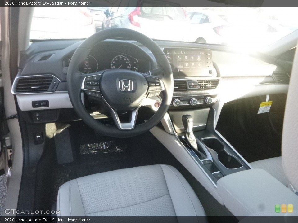 Ivory Interior Photo for the 2020 Honda Accord EX-L Sedan #135575566