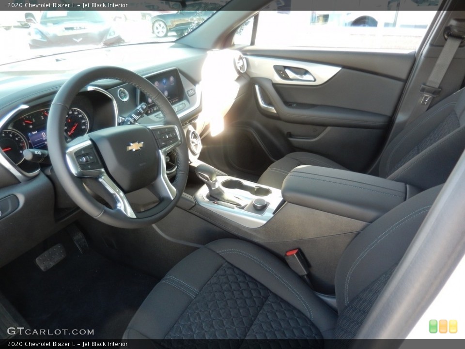 Jet Black Interior Photo for the 2020 Chevrolet Blazer L #135575920