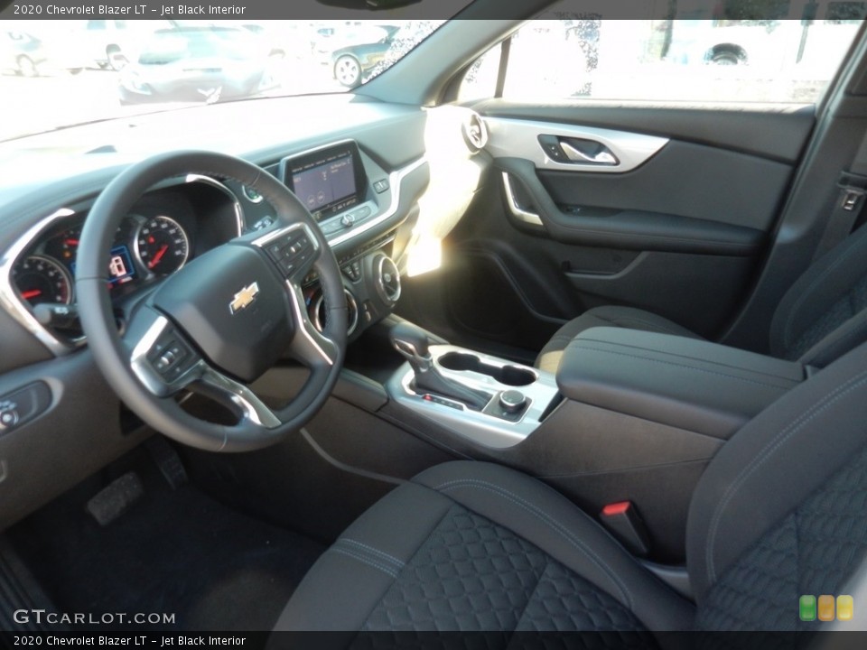Jet Black Interior Front Seat for the 2020 Chevrolet Blazer LT #135576265