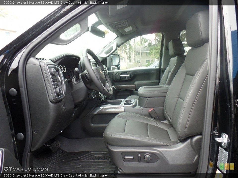 Jet Black Interior Photo for the 2020 Chevrolet Silverado 3500HD LTZ Crew Cab 4x4 #135579549