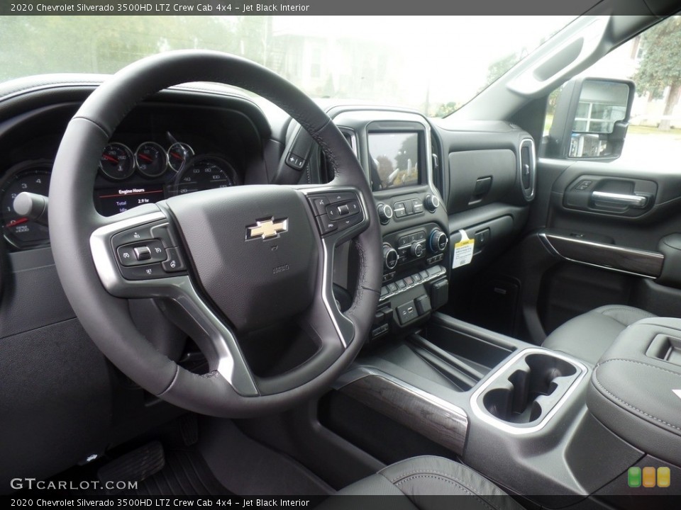 Jet Black Interior Front Seat for the 2020 Chevrolet Silverado 3500HD LTZ Crew Cab 4x4 #135579629