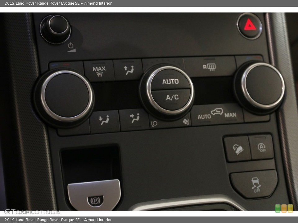 Almond Interior Controls for the 2019 Land Rover Range Rover Evoque SE #135579676