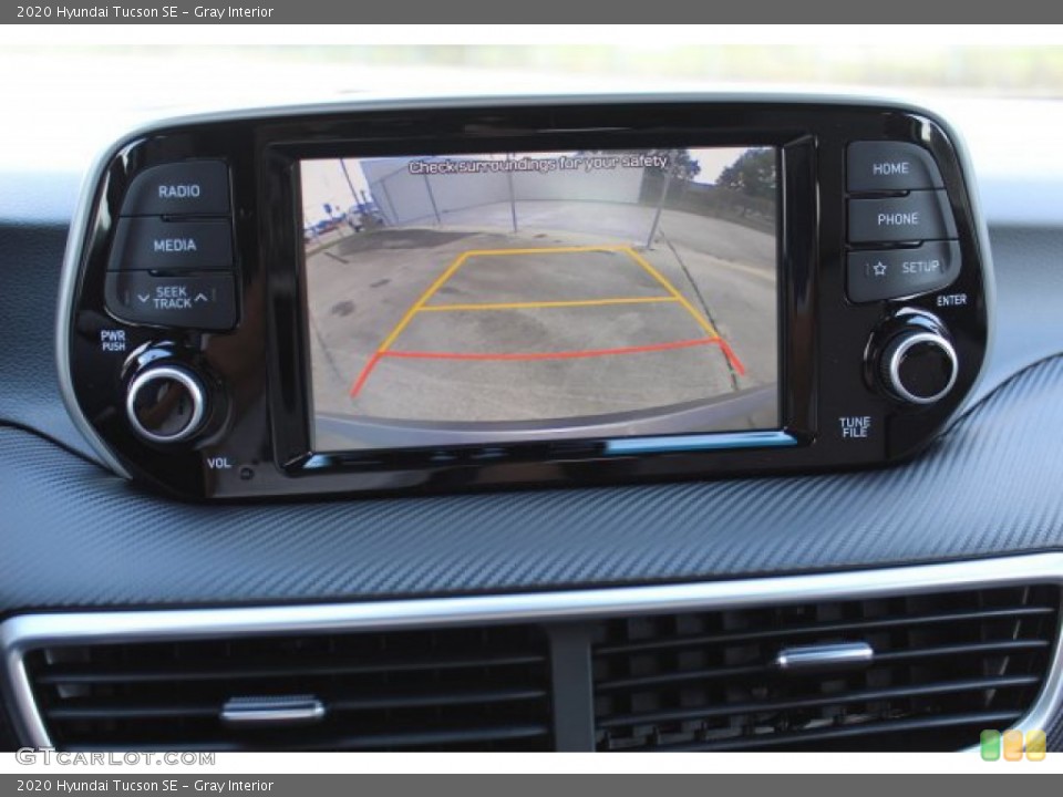 Gray Interior Controls for the 2020 Hyundai Tucson SE #135585274