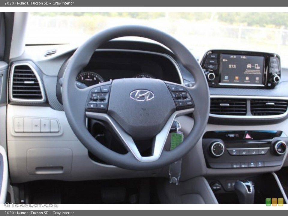 Gray Interior Steering Wheel for the 2020 Hyundai Tucson SE #135585313