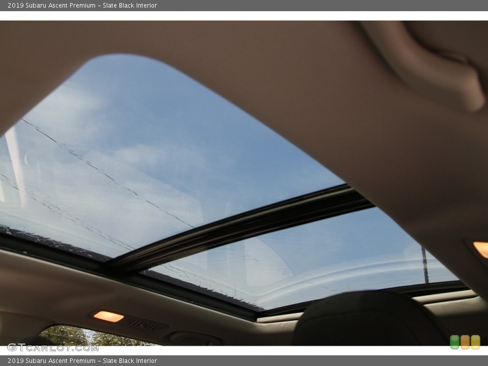 Slate Black Interior Sunroof for the 2019 Subaru Ascent Premium #135589498