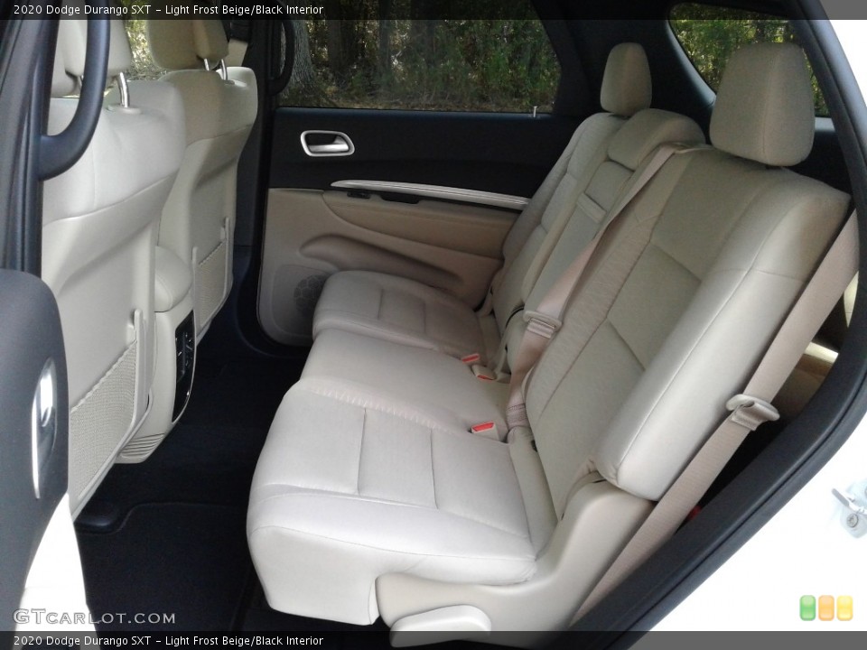 Light Frost Beige/Black Interior Rear Seat for the 2020 Dodge Durango SXT #135591538