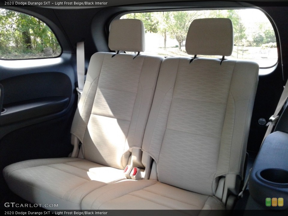 Light Frost Beige/Black Interior Rear Seat for the 2020 Dodge Durango SXT #135591544