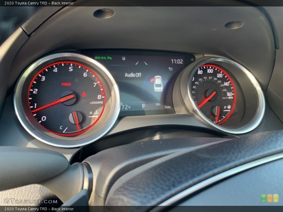 Black Interior Gauges for the 2020 Toyota Camry TRD #135610812