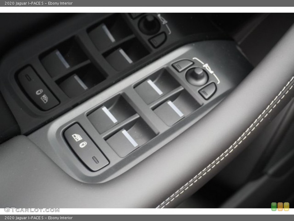 Ebony Interior Controls for the 2020 Jaguar I-PACE S #135614979