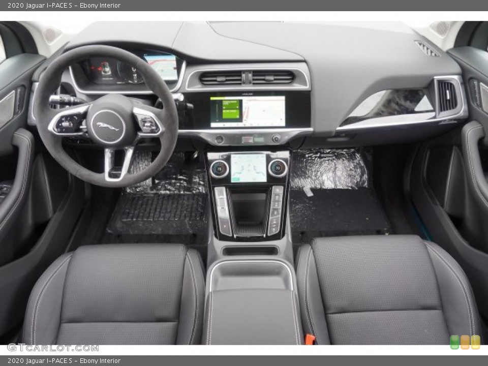 Ebony Interior Dashboard for the 2020 Jaguar I-PACE S #135615072