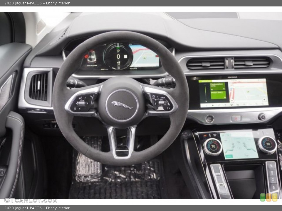 Ebony Interior Dashboard for the 2020 Jaguar I-PACE S #135615102