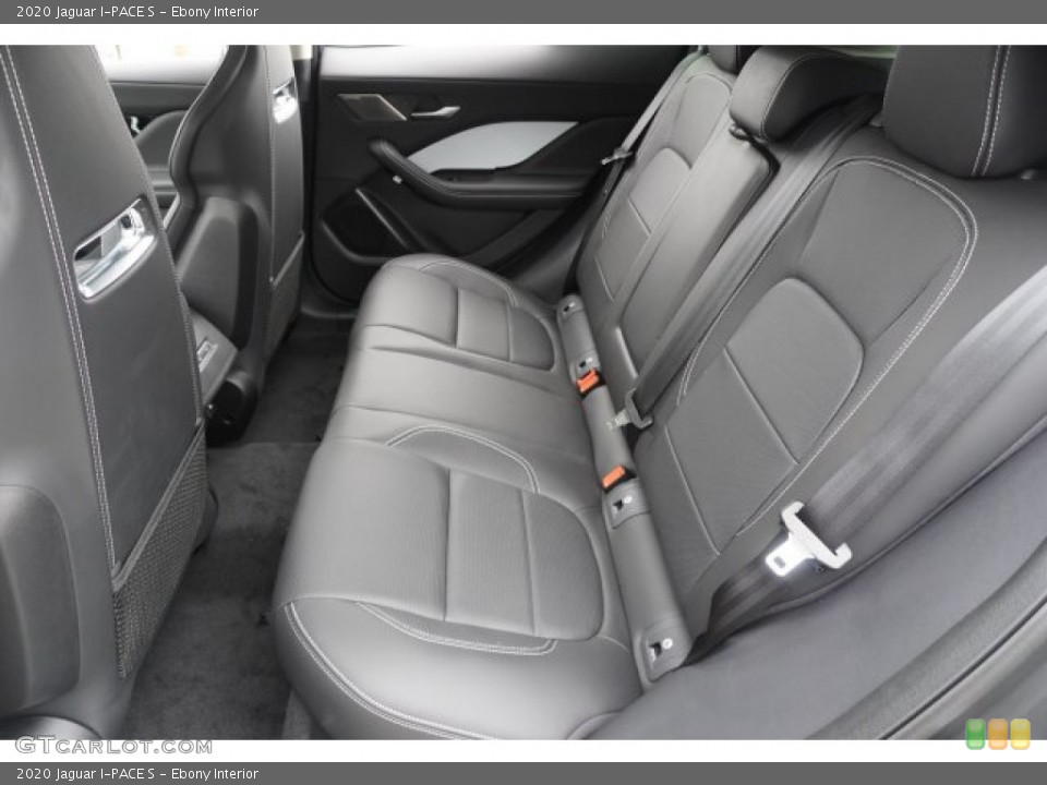 Ebony Interior Rear Seat for the 2020 Jaguar I-PACE S #135615168