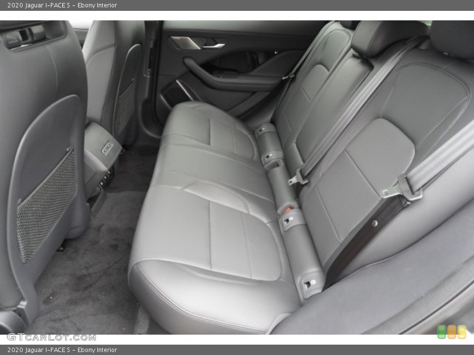 Ebony Interior Rear Seat for the 2020 Jaguar I-PACE S #135616035