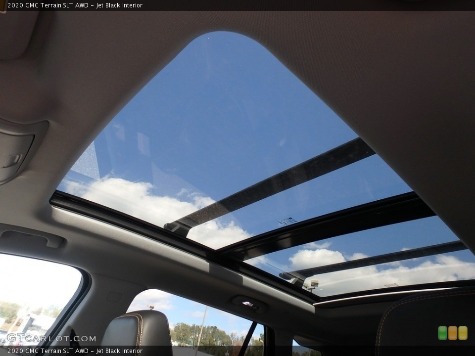 Jet Black Interior Sunroof for the 2020 GMC Terrain SLT AWD #135629186