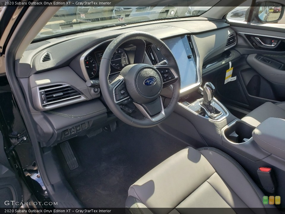 Gray StarTex Interior Photo for the 2020 Subaru Outback Onyx Edition XT #135633526