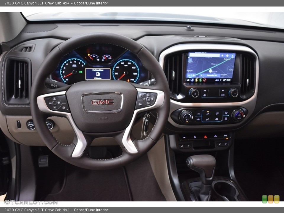 Cocoa/Dune Interior Dashboard for the 2020 GMC Canyon SLT Crew Cab 4x4 #135640327