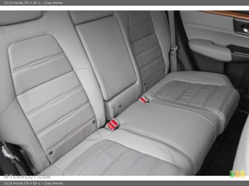 Gray Interior Rear Seat for the 2019 Honda CR-V EX-L #135642976