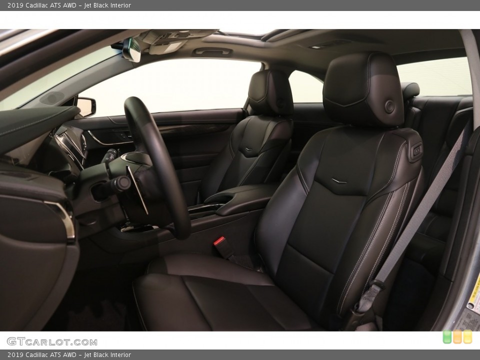Jet Black Interior Front Seat for the 2019 Cadillac ATS AWD #135644107