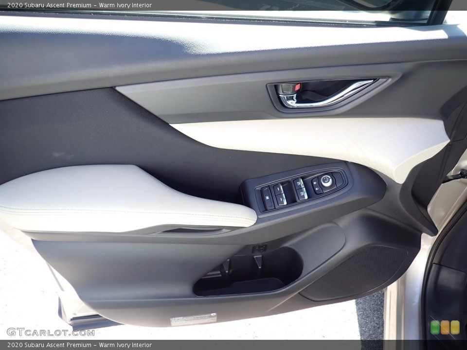 Warm Ivory Interior Door Panel for the 2020 Subaru Ascent Premium #135647554