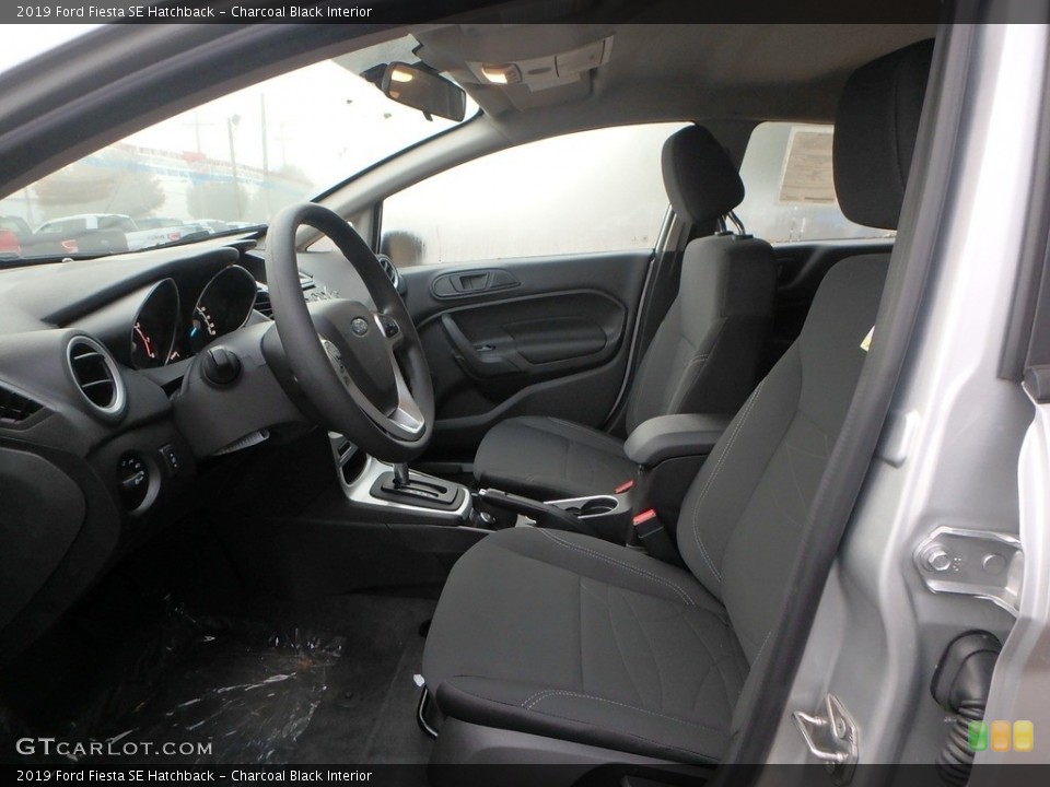 Charcoal Black 2019 Ford Fiesta Interiors