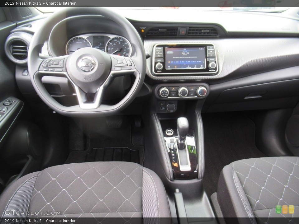 Charcoal Interior Dashboard for the 2019 Nissan Kicks S #135651928