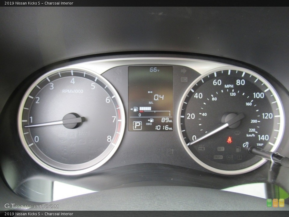 Charcoal Interior Gauges for the 2019 Nissan Kicks S #135651946
