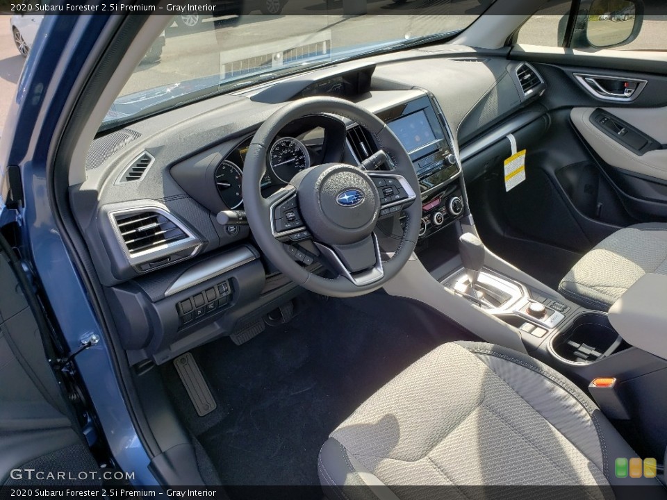 Gray Interior Photo for the 2020 Subaru Forester 2.5i Premium #135654220