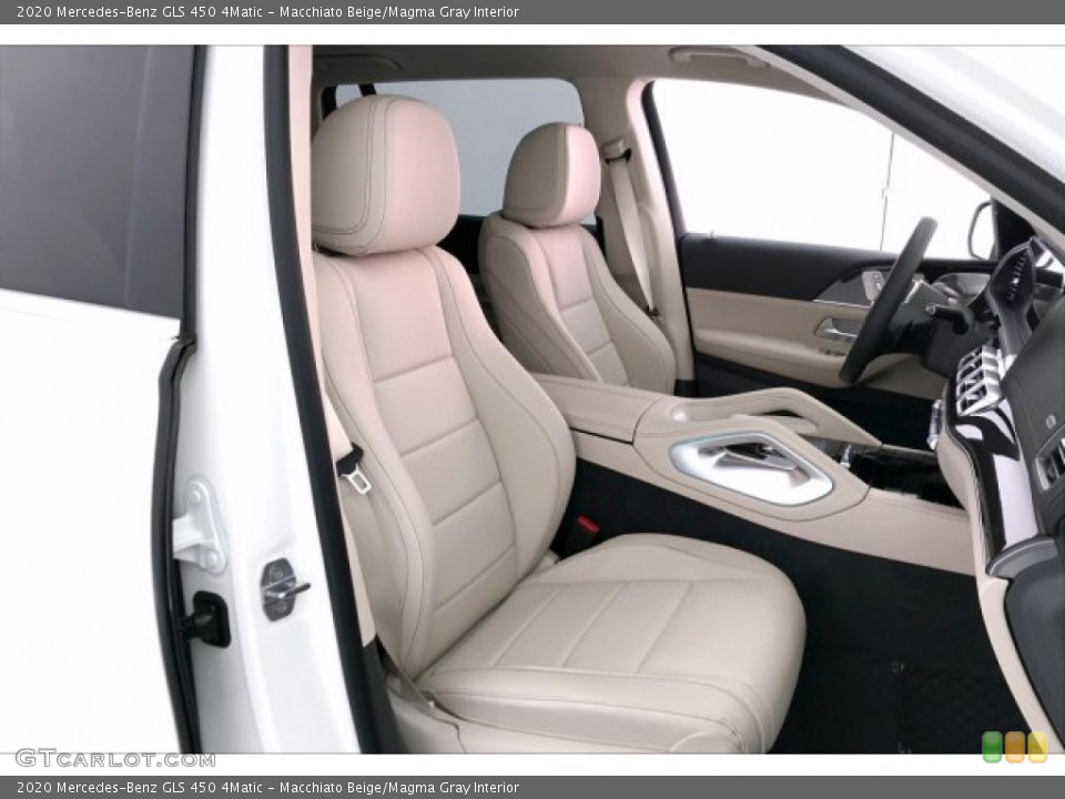 Macchiato Beige/Magma Gray Interior Photo for the 2020 Mercedes-Benz GLS 450 4Matic #135656524