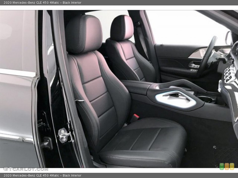 Black Interior Front Seat for the 2020 Mercedes-Benz GLE 450 4Matic #135656725