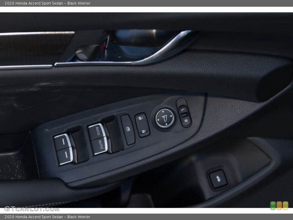 Black Interior Controls for the 2020 Honda Accord Sport Sedan #135656860
