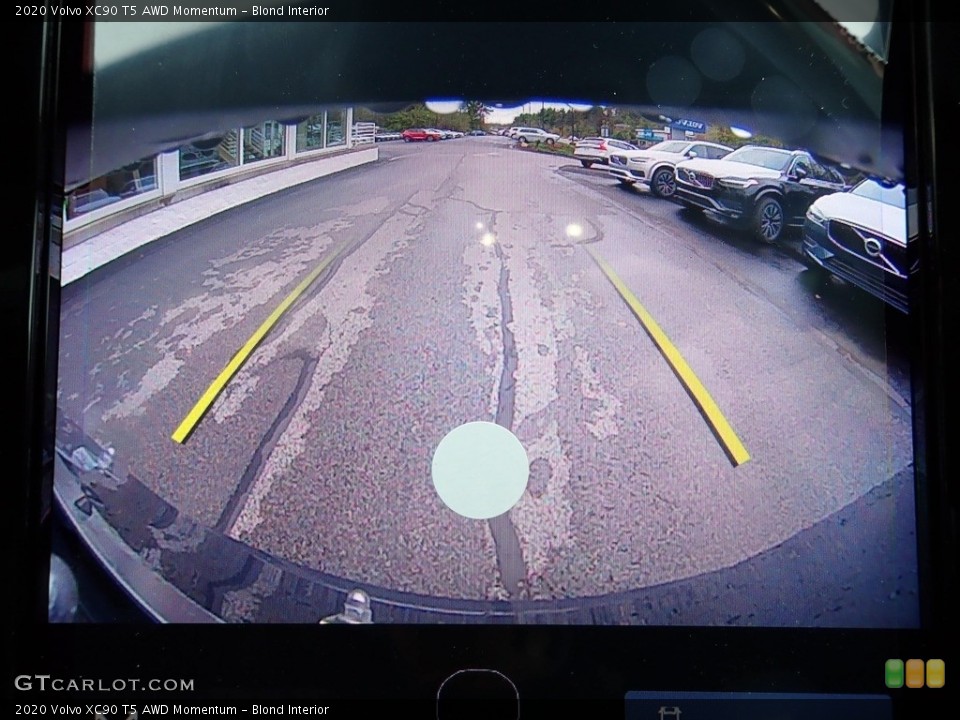 Blond Interior Navigation for the 2020 Volvo XC90 T5 AWD Momentum #135660195