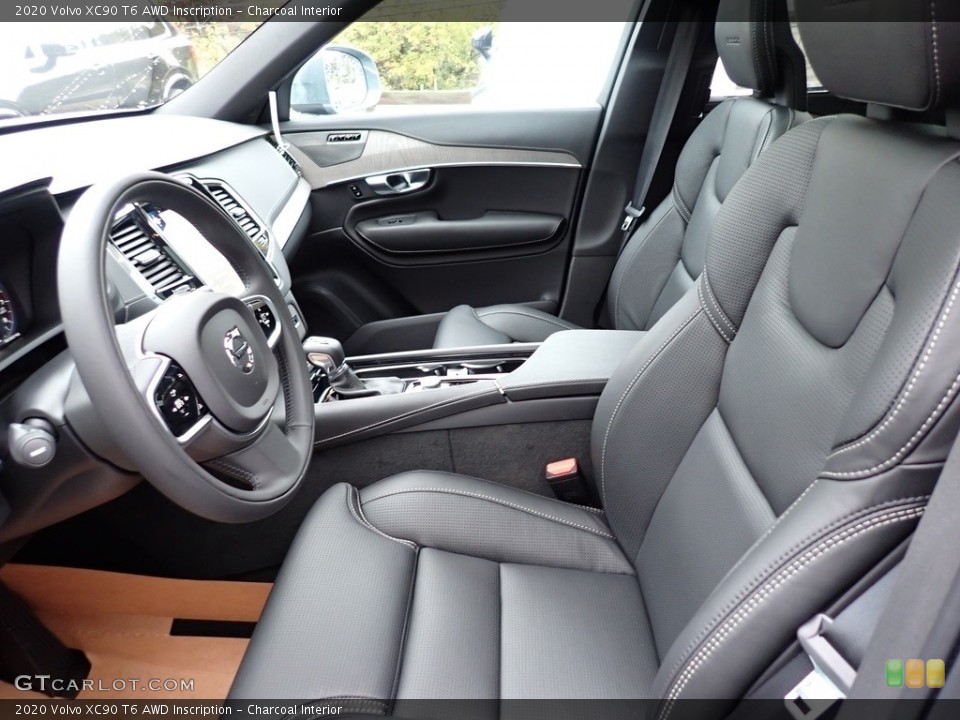 Charcoal Interior Front Seat for the 2020 Volvo XC90 T6 AWD Inscription #135660417