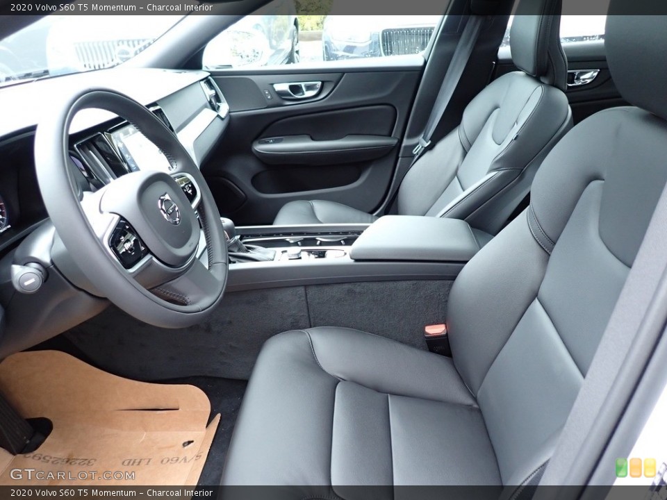 Charcoal Interior Front Seat for the 2020 Volvo S60 T5 Momentum #135660810