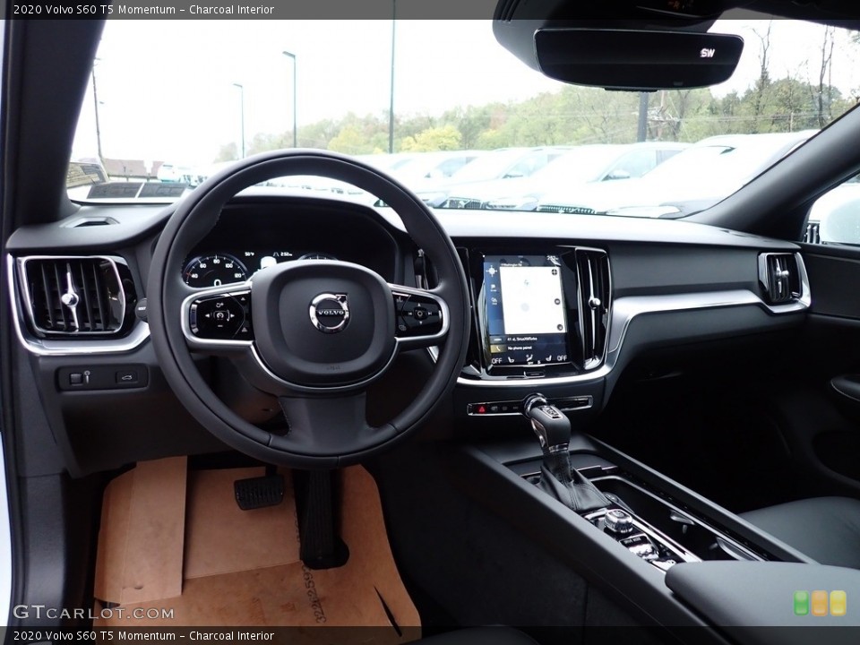 Charcoal Interior Dashboard for the 2020 Volvo S60 T5 Momentum #135660867