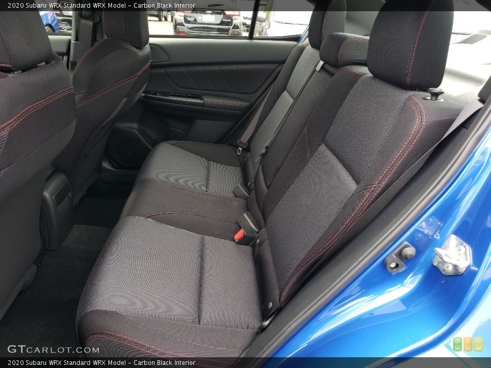 Carbon Black Interior Rear Seat for the 2020 Subaru WRX  #135661827