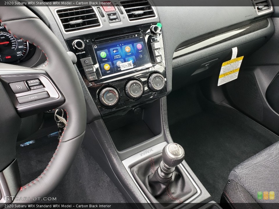 Carbon Black Interior Transmission for the 2020 Subaru WRX  #135661953