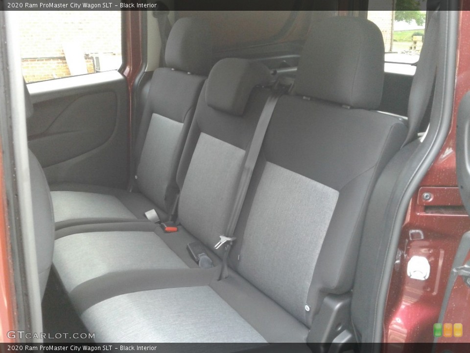Black Interior Rear Seat for the 2020 Ram ProMaster City Wagon SLT #135662826