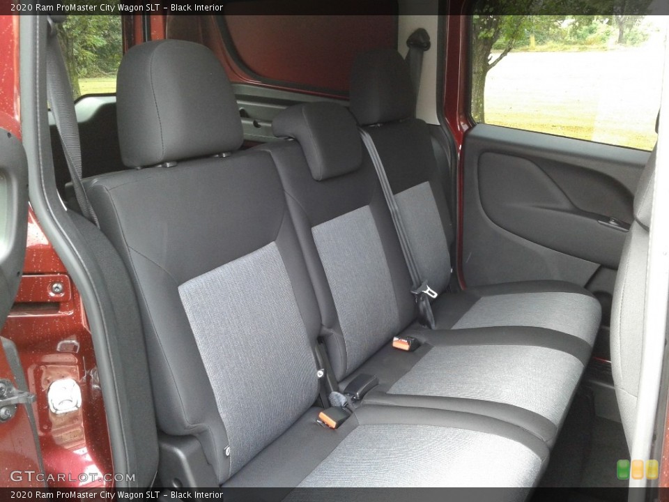 Black Interior Rear Seat for the 2020 Ram ProMaster City Wagon SLT #135662883