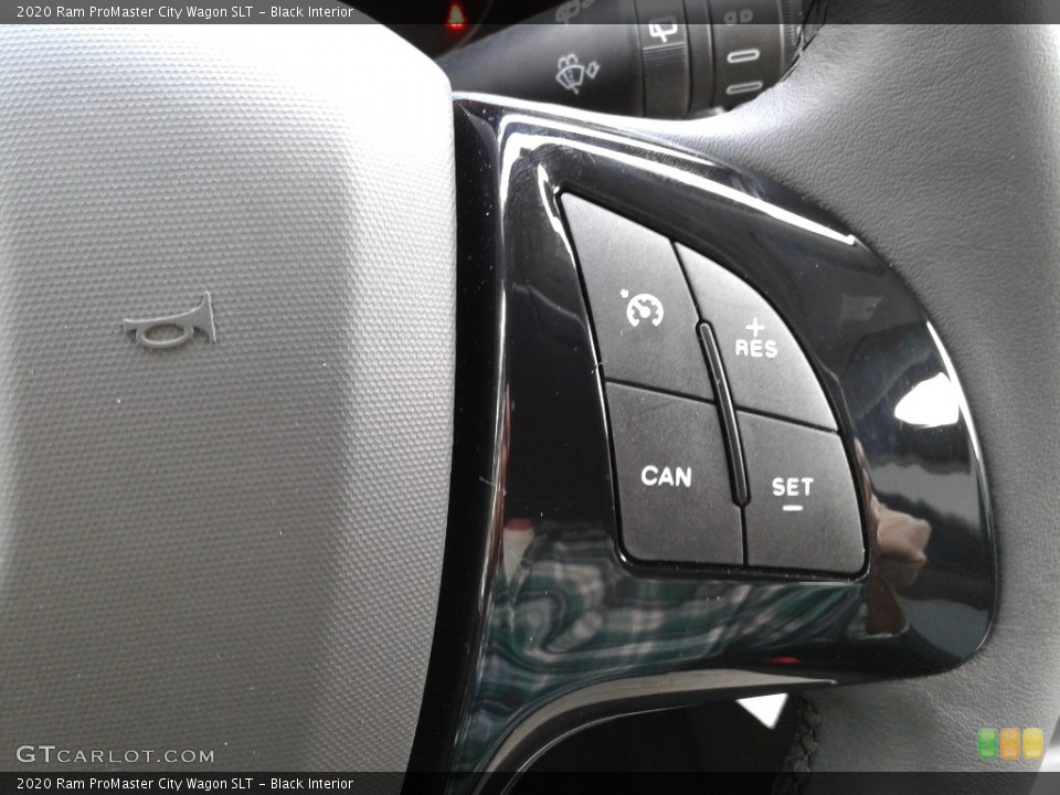 Black Interior Steering Wheel for the 2020 Ram ProMaster City Wagon SLT #135663000