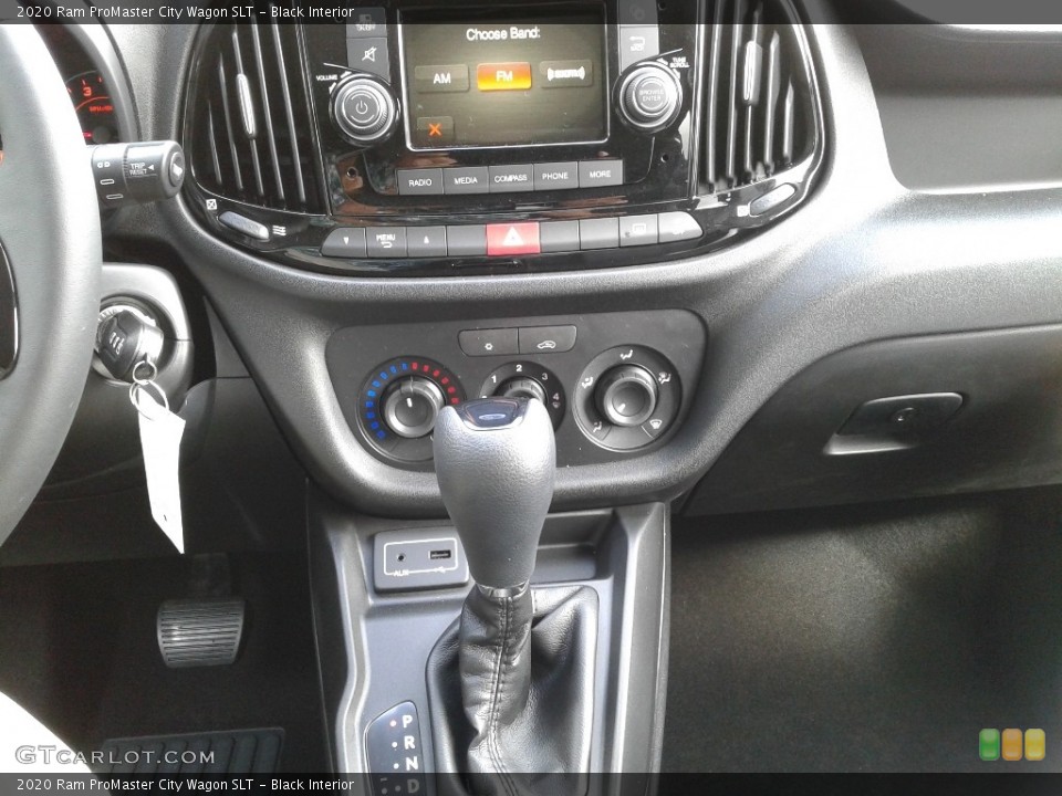 Black Interior Controls for the 2020 Ram ProMaster City Wagon SLT #135663047