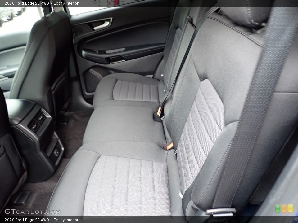 Ebony Interior Rear Seat for the 2020 Ford Edge SE AWD #135674205