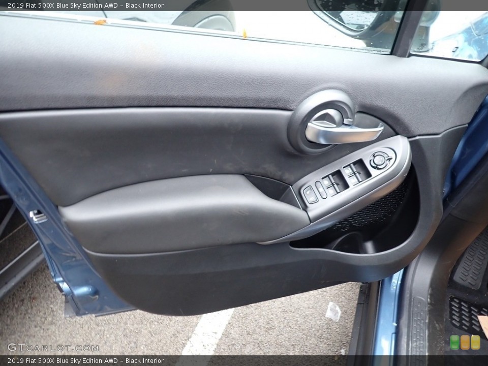 Black Interior Door Panel for the 2019 Fiat 500X Blue Sky Edition AWD #135675006