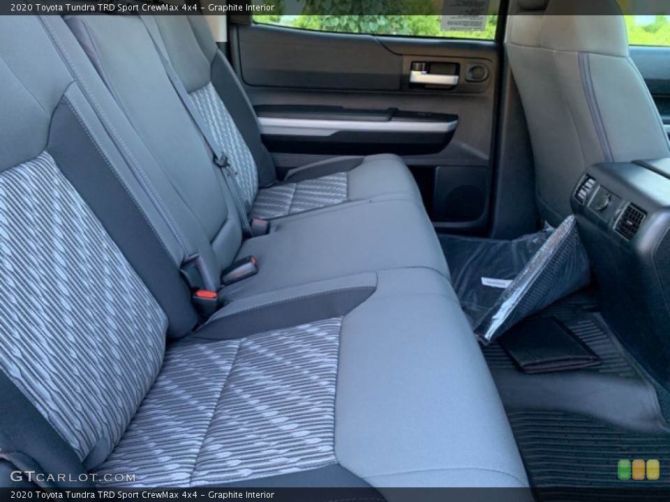 Graphite Interior Rear Seat for the 2020 Toyota Tundra TRD Sport CrewMax 4x4 #135675597