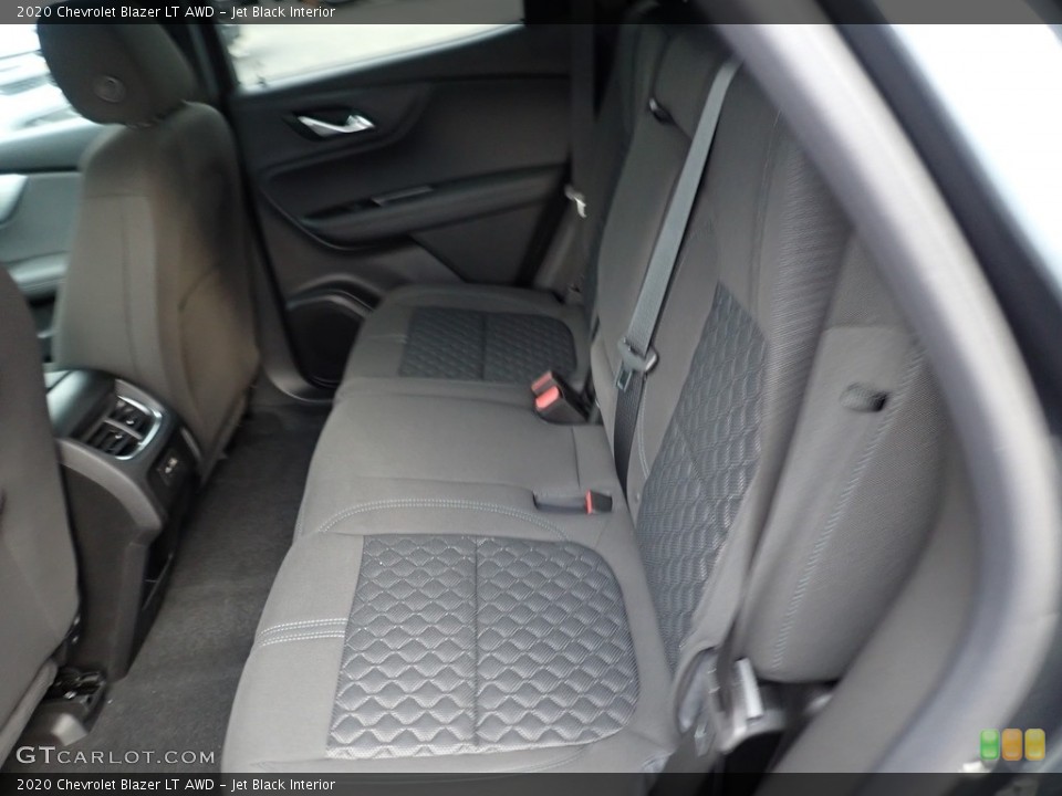 Jet Black Interior Rear Seat for the 2020 Chevrolet Blazer LT AWD #135677075