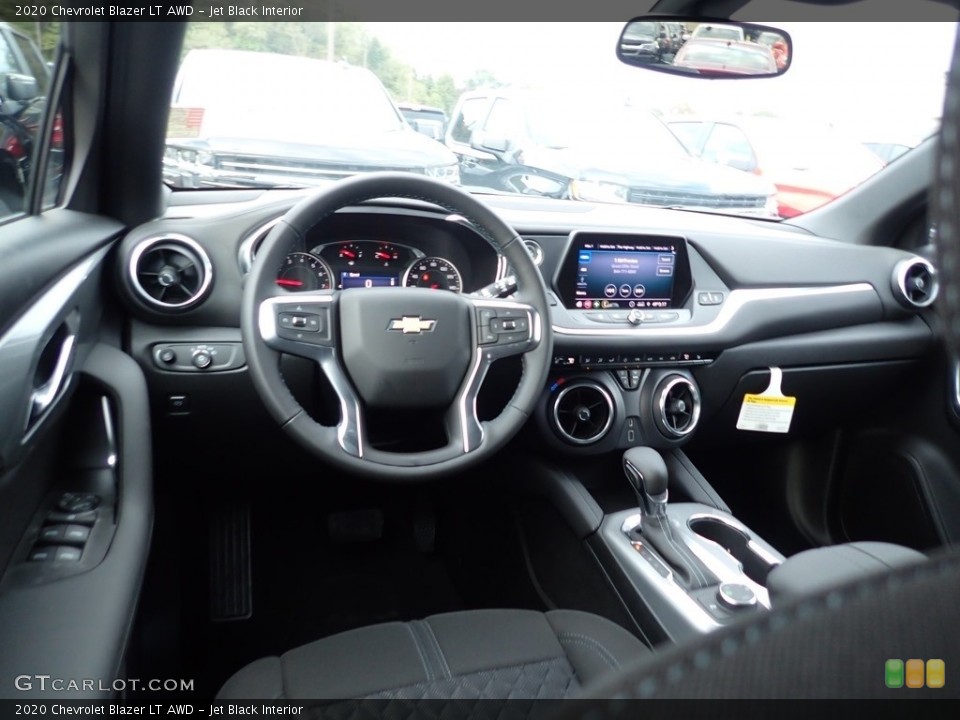 Jet Black Interior Front Seat for the 2020 Chevrolet Blazer LT AWD #135677100
